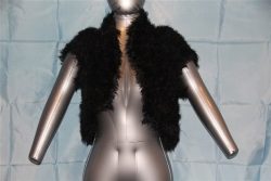 Galactic Faux Fur Cotton Polyester Bolero Shawl Traders