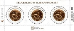 South Africa - 2017 50th Anniversary Of Krugerrand Ms Mnh