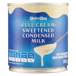 Full Cream Sweetened Condensed Milk 385G