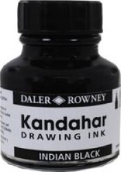 Dr. Kandahar Drawing Ink - 028 Indian Black 28ML