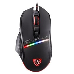 V10 Wired Gaming Mouse Rgb Backlight Programmable Optical Mice For Laptop desktop pc
