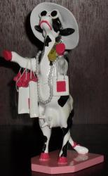 Cow Parade Alphadite Goddess Of Shopping