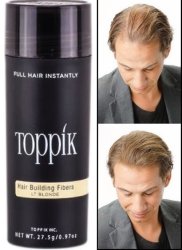 Toppik-light Blonde 12G Hair Fibres For Hair Loss 30 Days Supply Free Shipping