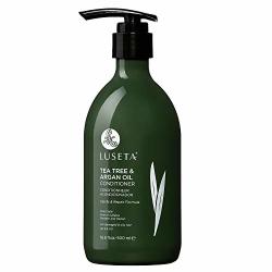 Luseta Tea Tree Oil Conditioner - Natural Anti Dandruff Treatment For Dry And Damaged Hair Sulfate Free & Safe For Color Treated Hair 16.9OZ