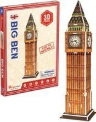 CubicFun United Kingdom: Big Ben 3D Puzzle 13 Pieces