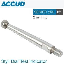 Dial Styli Test Indicator Carbide Tip 2MM For Indicators