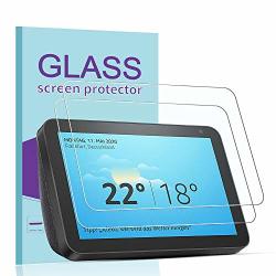 2 Pack Janmitta For Amazon Echo Show 8 Screen Protector Scratch Resistant Anti-fingerprint Tempered Glass For Amazon Echo Show 8 8 Inch