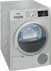 Siemens WT46G400ZA 8kg Silver Condenser Dryer