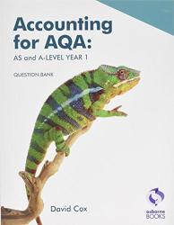 Accounting For Aqa: As And A Level Question Bank Paperback