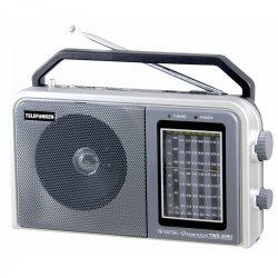 Telefunken Portable Wold Radio Black TWR-300U
