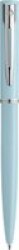 Waterman Allure Ballpoint Pen - Medium Nib Blue Ink Pastel Blue With Chrome Trim Giftbox