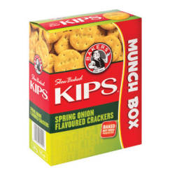 Bakers Kips Savoury Biscuits Spring Onion 1 X 200G