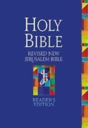 The Revised New Jeru M Bible - Reader& 39 S Edition Hardcover