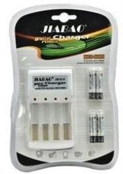 Jiabao JB212 Battery Charger With 4 Pieces 350MAH Aaa Rechargeable Batteries Retail Box 6 Months warranty   Product Overview:the Jiabao JB-212AAA Battery Charger Is An