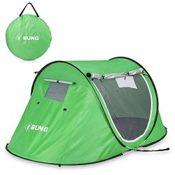 Ebung Pop Up Camping Tent Compact Instant Tent For Casual Camping Weekender Camping Tent For Two People Spacious & Breathable Easy To Store &