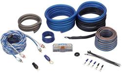 Rockville RWK4CU 4 Awg Gauge 100% Copper Complete Amp Installation Wire Kit Ofc