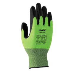 Uvex C500 Wet Safety Glove - Green