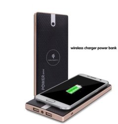 Wireless Charger And Power Bank - 2 In 1 - 15000MAH
