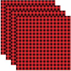 4 Sheet Htv Buffalo Plaid Heat Transfer Vinyl Sheet 12 X 12 Inch