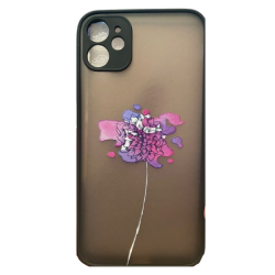 Funki Fish Iphone 11 Floral Lace Henna Phone Case - Black