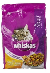 Whiskas Chicken & Turkey Dry Cat Food 4kg