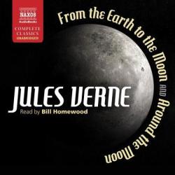 From Earth To The Moon And Around The Moon Lib e - Jules Verne Cd spoken Word