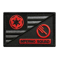 Inferno Squad Star Wars Battlefront Usa Flag Patch 3.0 X 2.0 CGD5