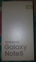 Samsung Galaxy Note 5- Gold Brand New