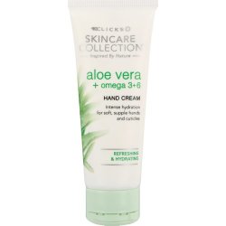 Clicks Skincare Collection Aloe Vera & Omega 3 & 6 Hand Cream 75ML