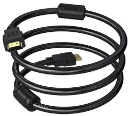 Tuff-Luv 3M HDMI To HDMI Cable - Pvc Cable Gold Head - Black