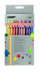 Plus Colour Pencils Cardboard Box 24 PC