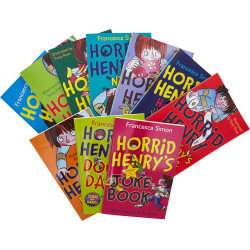 Francesca Simon 10 Book Horrid Henry's Cheeky Collection