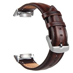 For Samsung Gear S2 Watch Band Torotop Genuine Leather Replacement Band With Stainless Steel Connector Gear S2 Sport Smart Watch Band Sm-r720 r730 Not
