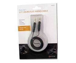 ISimple Narrow Flat Aux Cable