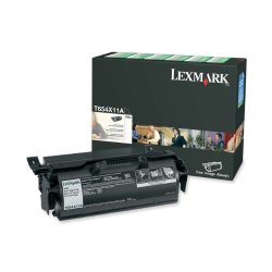 Lexmark T654X11A Extra High Yield Return Program Black Toner Cartridge