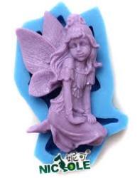 Fairy Silicone Mould For Choclate Or Fondant Size Of Mould 8.5x5cm