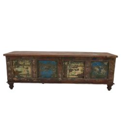 Wooden Calvert Blanket Storage Box kist Sotran Dekorativ