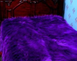 Exclusive Double Fluffy Comforter Purple