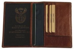 Adpel Italian Leather Passport Cover