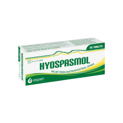 Hyospasmol 10MG Tablets 20'S
