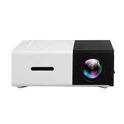 MINI Projector Fashion Portable Lcd LED Projector Home Theater Cinema Support 1080P By Alloet
