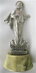Our Lady Of Medugorje Mini Statuette Magnet