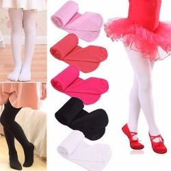 Kid Girls Baby Soft Pantyhose Ballet Dance Socks S m l - Pink L