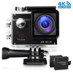 Sports Action Camera 20MP Ultra HD Camcorder Waterproof 30M Like Gopro