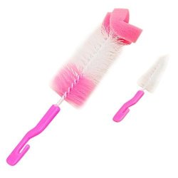 Nesee Heat-resistant Baby Bottle Brush Cleaner Spout Cup Glass Teapot Washing Cleaning Tool Brush
