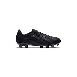 Nike Junior Hypervenom 3 Academy Fg Football Boots AJ4119 Soccer Cleats UK 5 Us 5.5Y Eu 38 Black Black 001