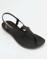 ipanema black sandals