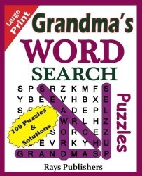 CreateSpace Independent Publishing Platform Grandma's Word Search Puzzles Volume 1