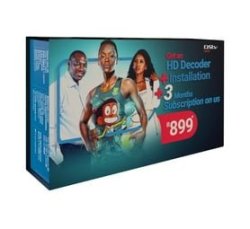 DSTV HD Decoder Installed Plus 3 Month Free Subscription