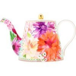 Maxwell & Williams Maxwell And Williams Dahlia Daze - Teapot With Infuser - 1L